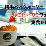 横浜ベイクォーターのほこたいちごフェアをレビュー