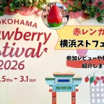 赤レンガ倉庫横浜ストロベリーフェスティバル2026参加レビュー