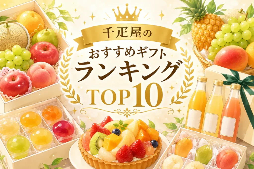 【結論】千疋屋のおすすめギフトランキングTOP10