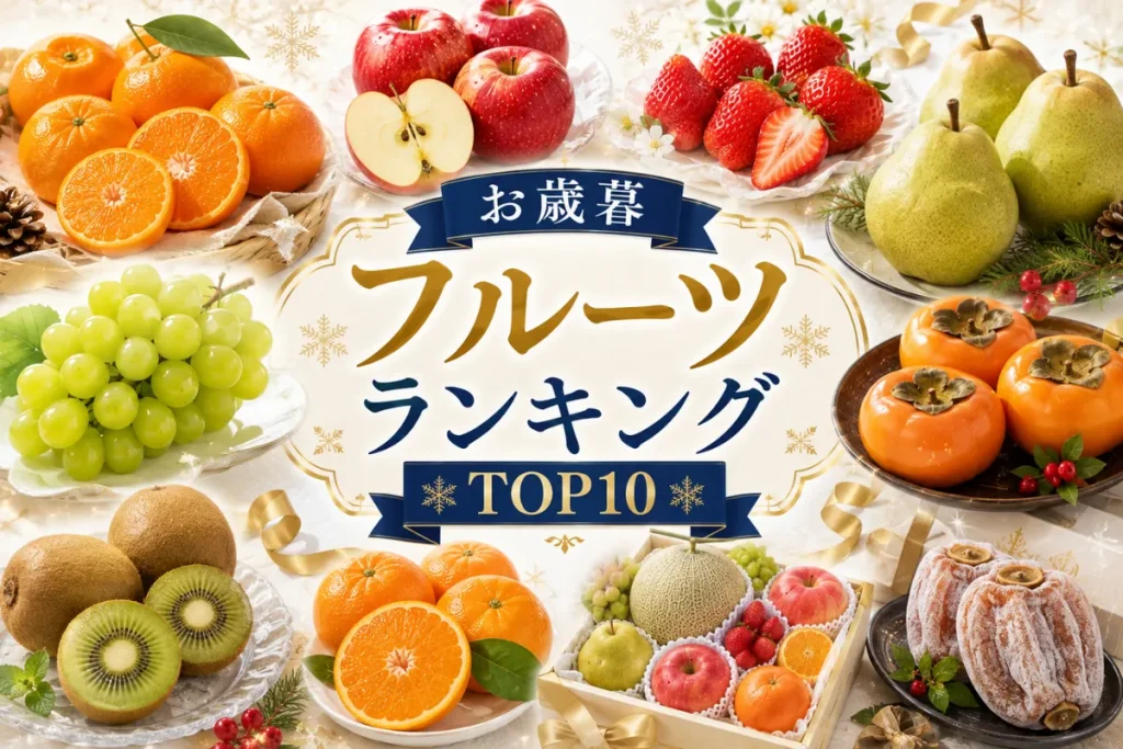 【2026年版】お歳暮フルーツランキングTOP10