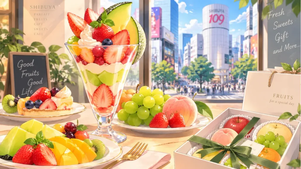 渋谷でフルーツを食べるならどこがおすすめ?